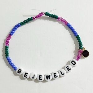 Taylor Swift Eras Tour Friendship Bracelet Bejeweled Midnights w/ Charm